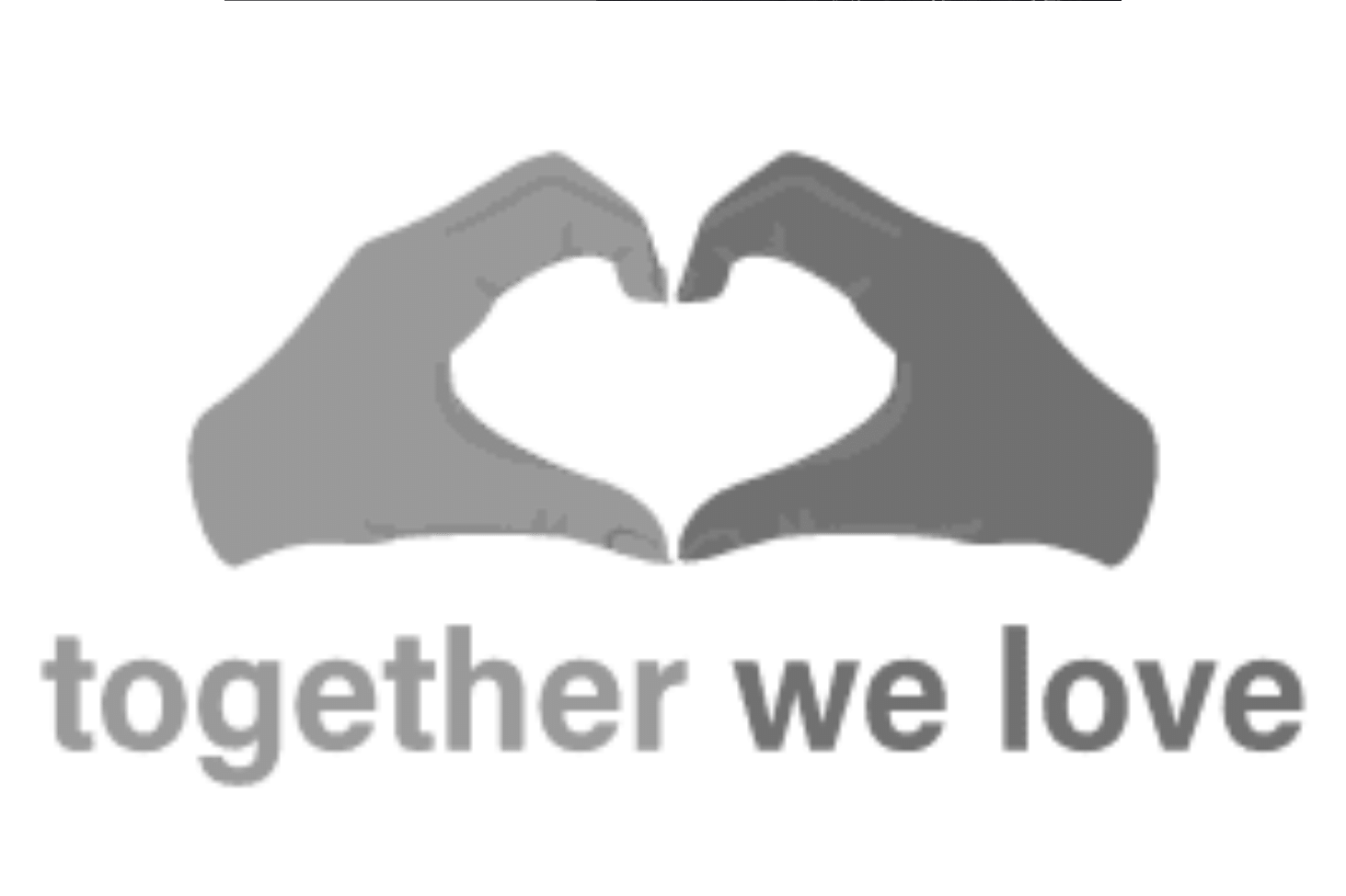 together we love logo