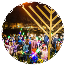 Giant Menorah Lighting
