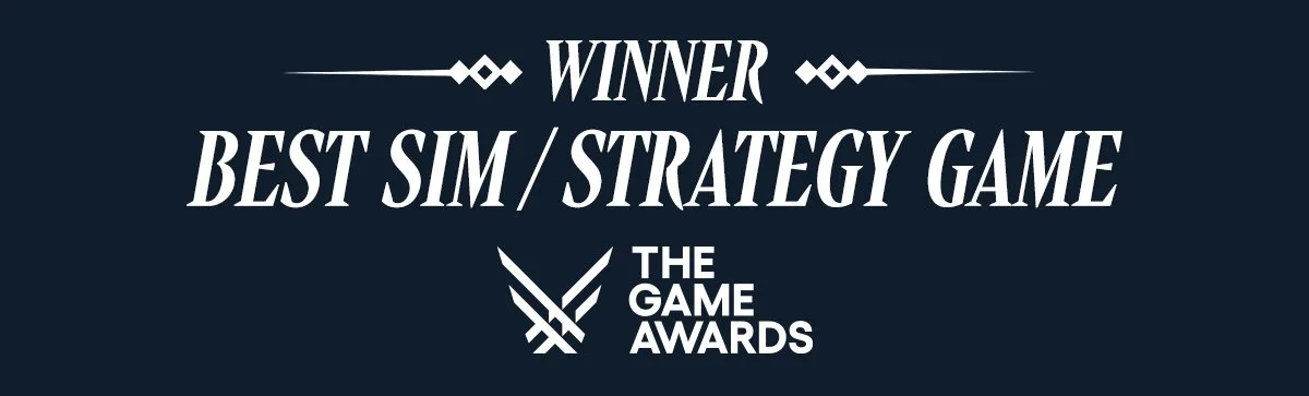 Winner of Best Strategy Game at The Game Awards