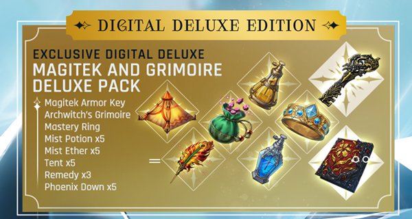 FINAL FANTASY RESONANCE Digital Deluxe Edition — Magitek and Grimoire Deluxe Pack