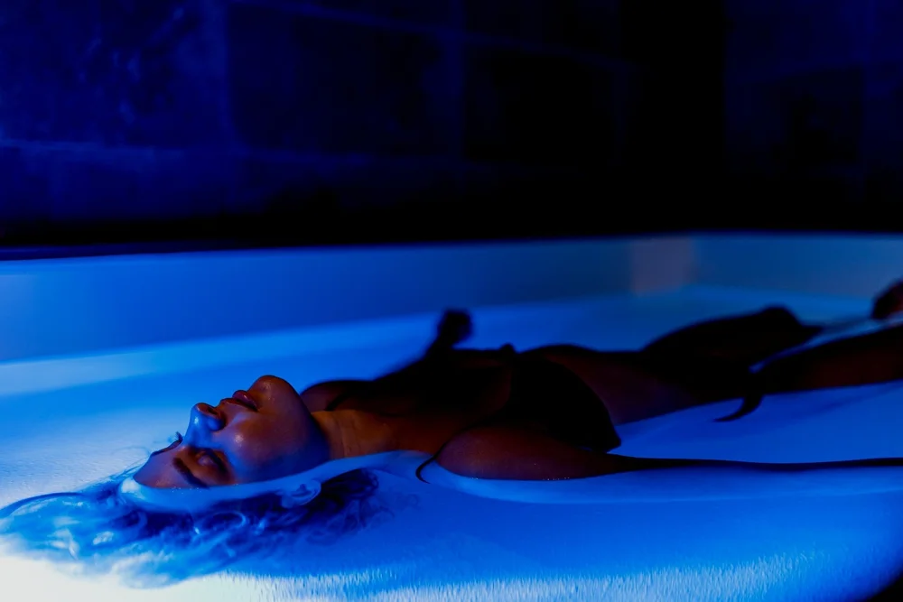 Open float therapy pool at City Cave Fort Lauderdale