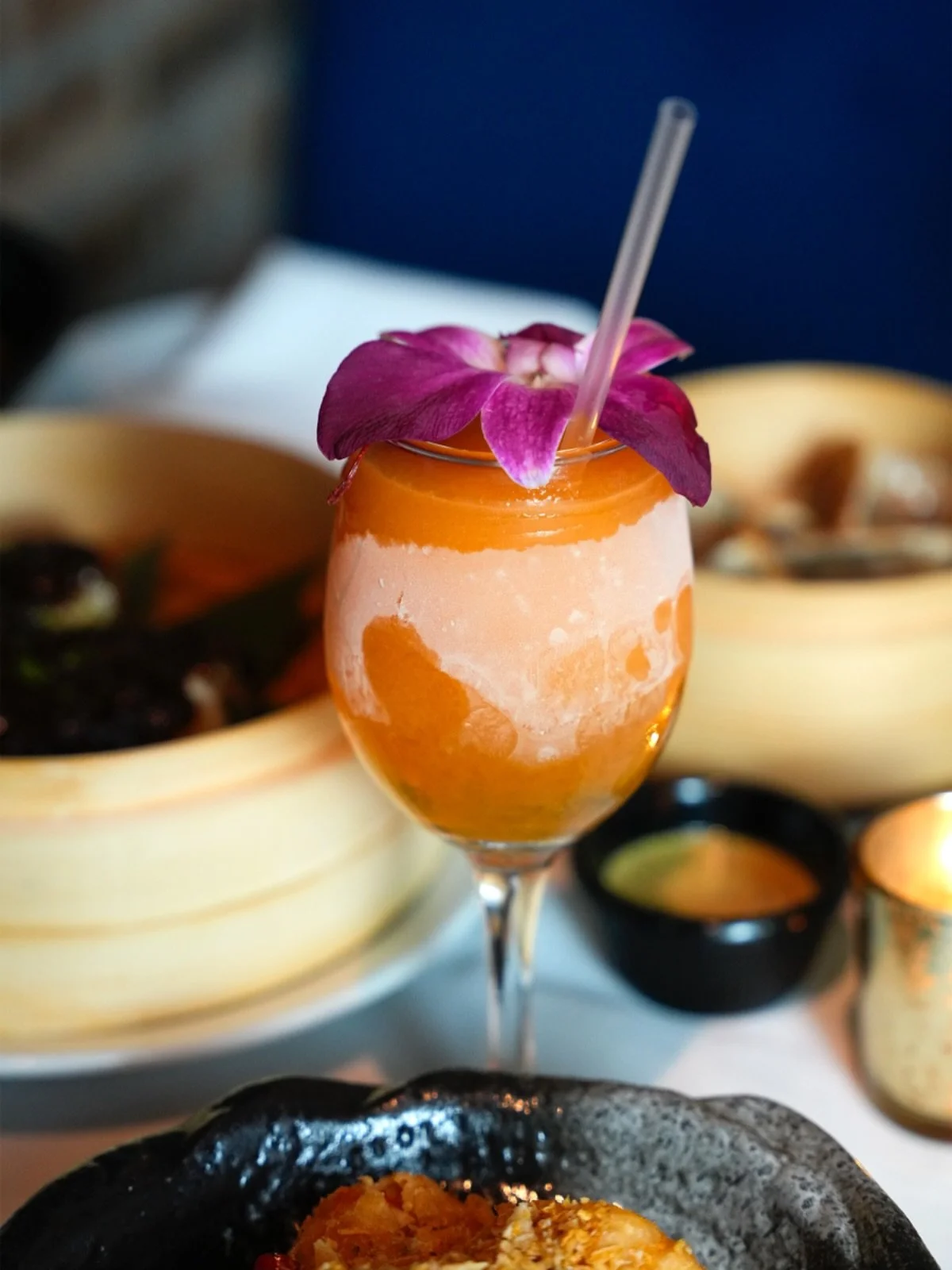 Cocktails and dinner at Panda Harlem in West Harlem