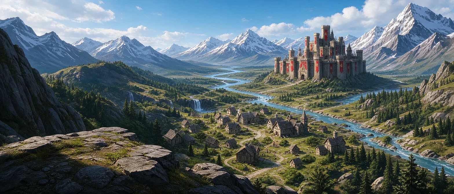 Across the kingdom — King Creeker’s Castle in Kang Kingdom