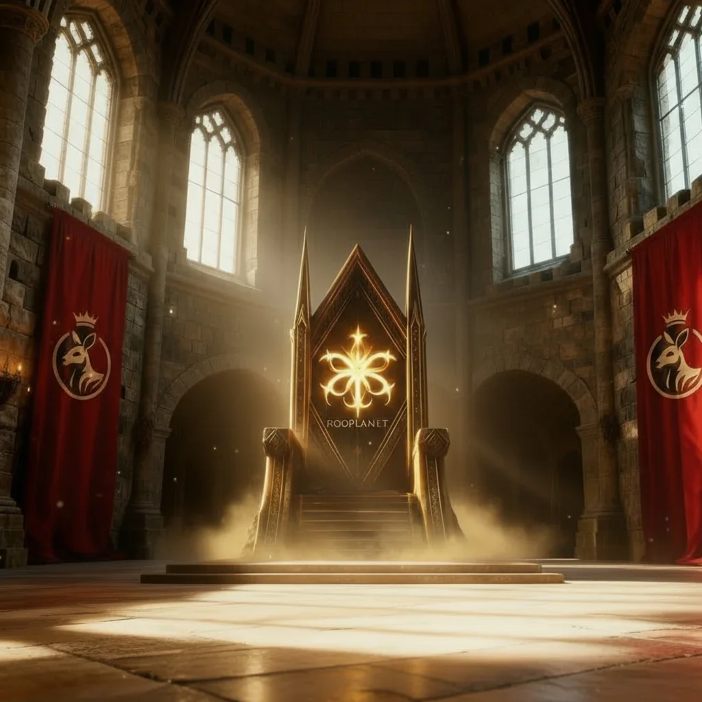 Morning in the throne room — King Creeker’s Castle in Kang Kingdom