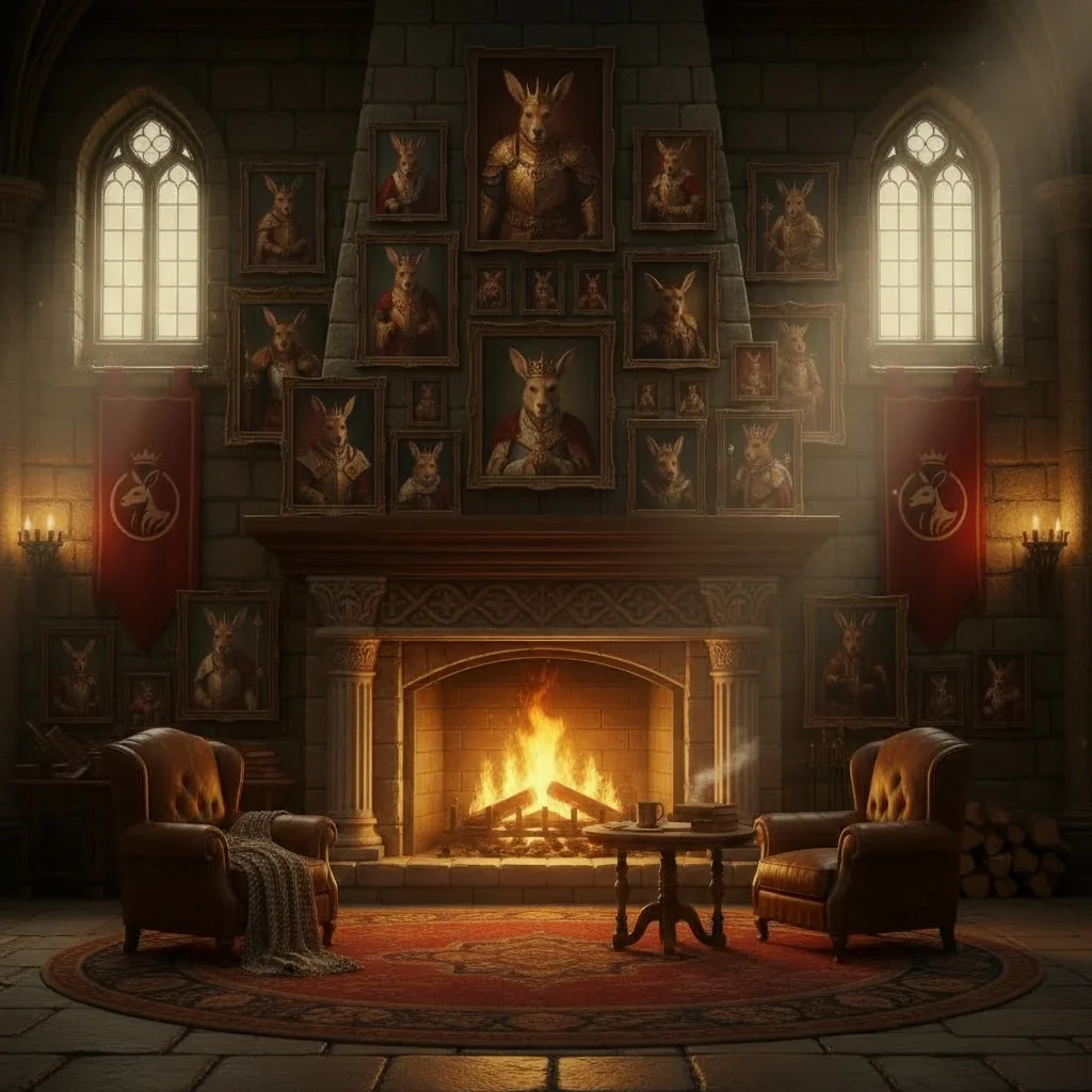 The royal lounge — King Creeker’s Castle in Kang Kingdom