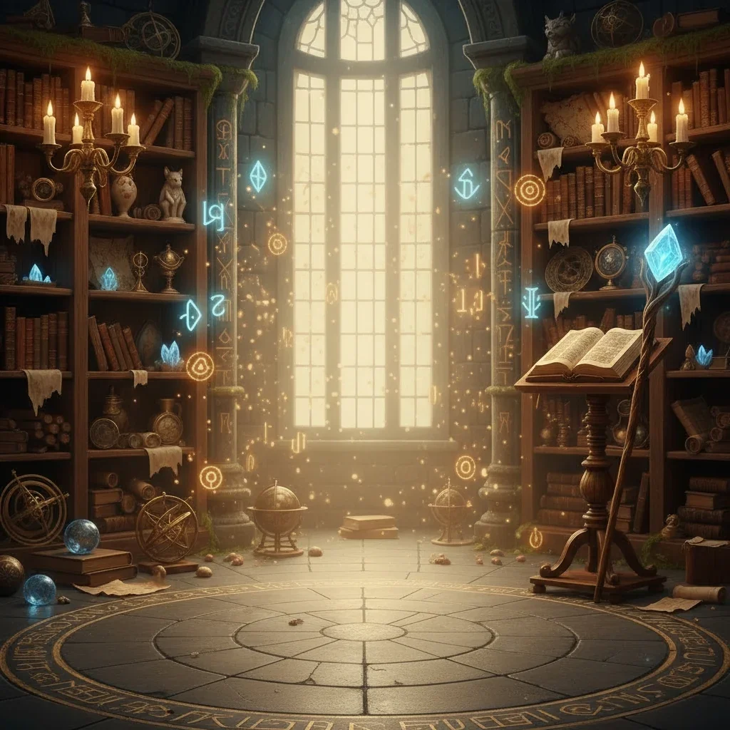 The chamber of magic — King Creeker’s Castle in Kang Kingdom