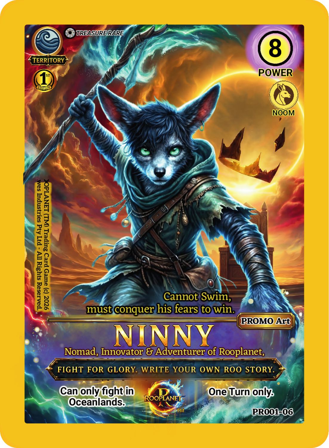 Ninny ROOPLANET promo card