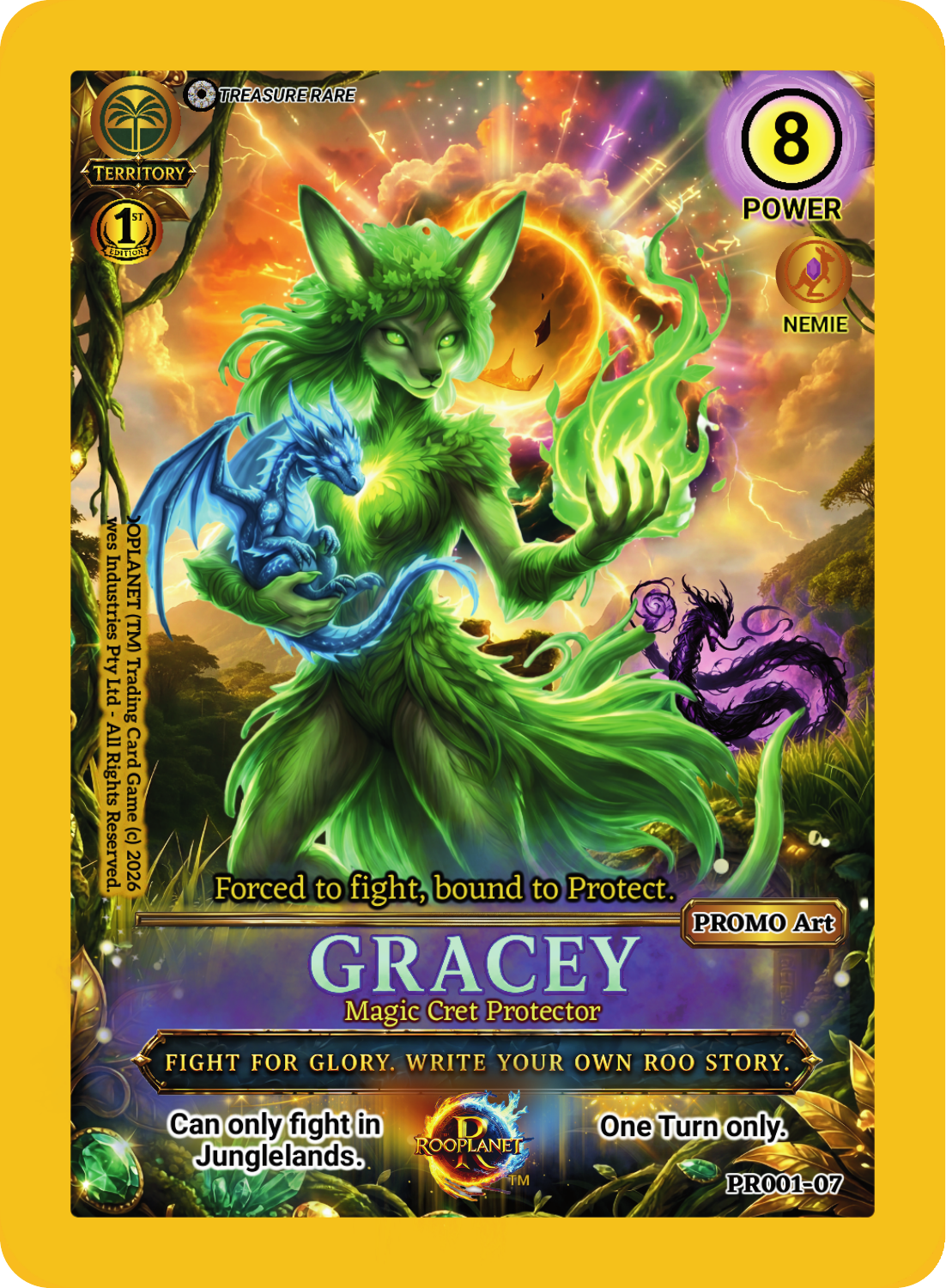 Gracey ROOPLANET promo card