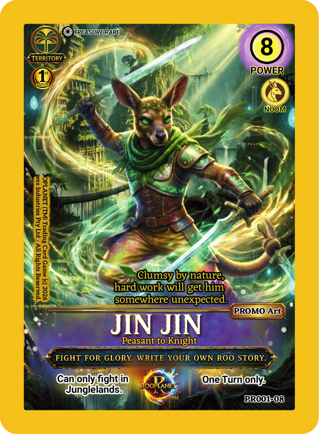 Jin Jin ROOPLANET promo card