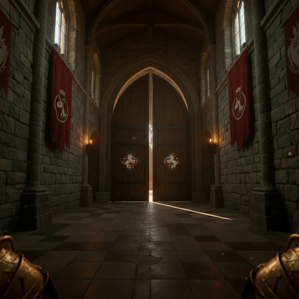 The king’s doorway — King Creeker’s Castle in Kang Kingdom