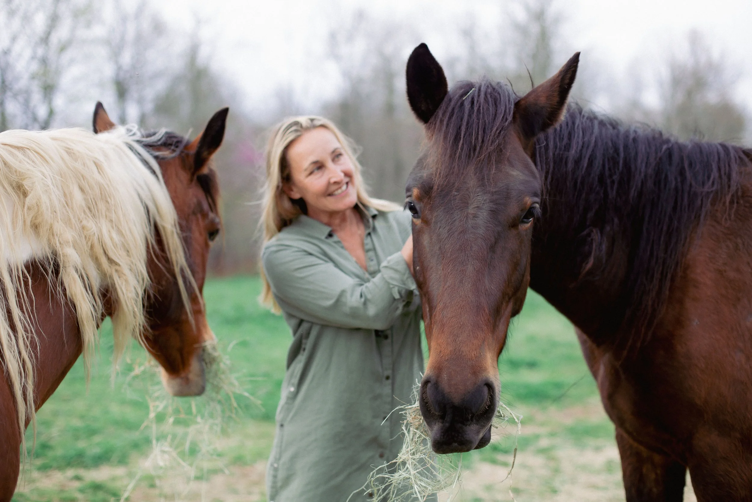 Holly with horse