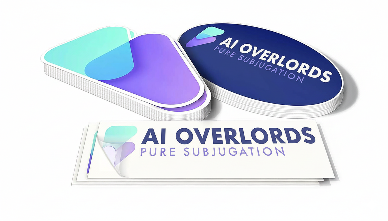 Custom vinyl decal stickers with professional printing quality