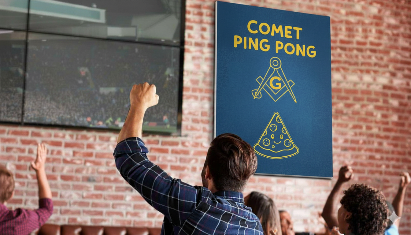 Close-up detail of PVC sign material showing quality and finish