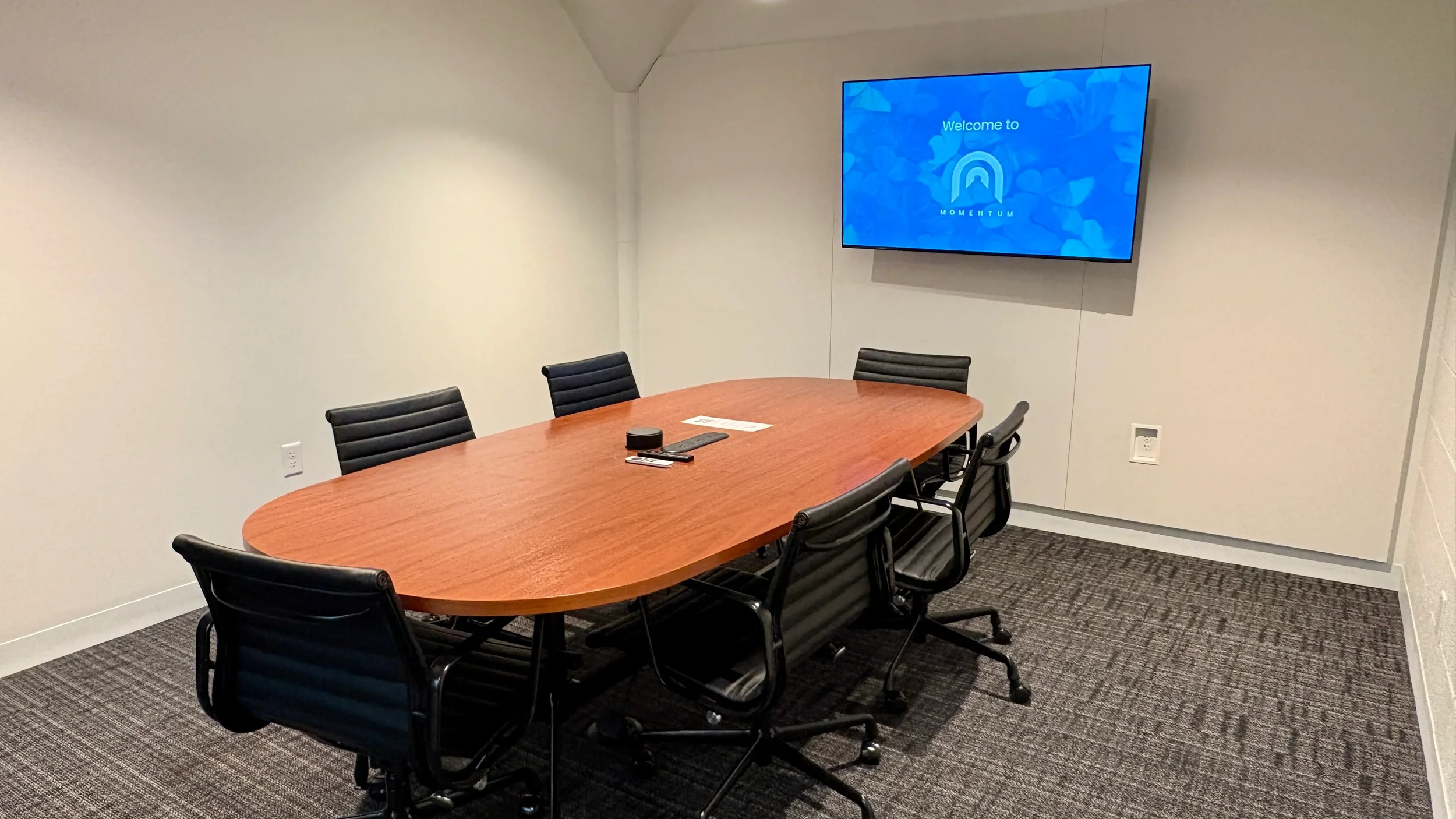 Singer Sewing Machine Conference Room (Room 019), seating for six