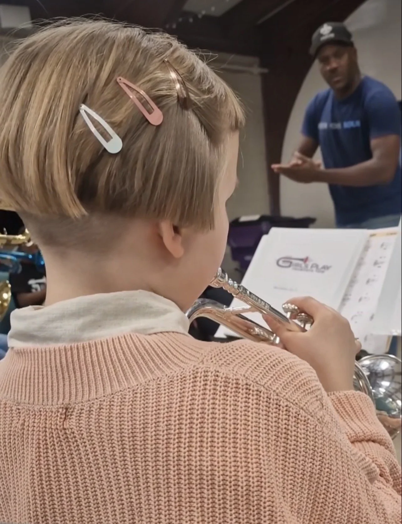 GPTT students rehearsing together