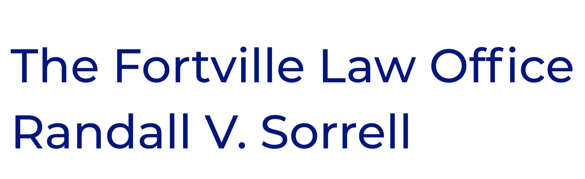 Fortville Law Office of Randall V. Sorrell