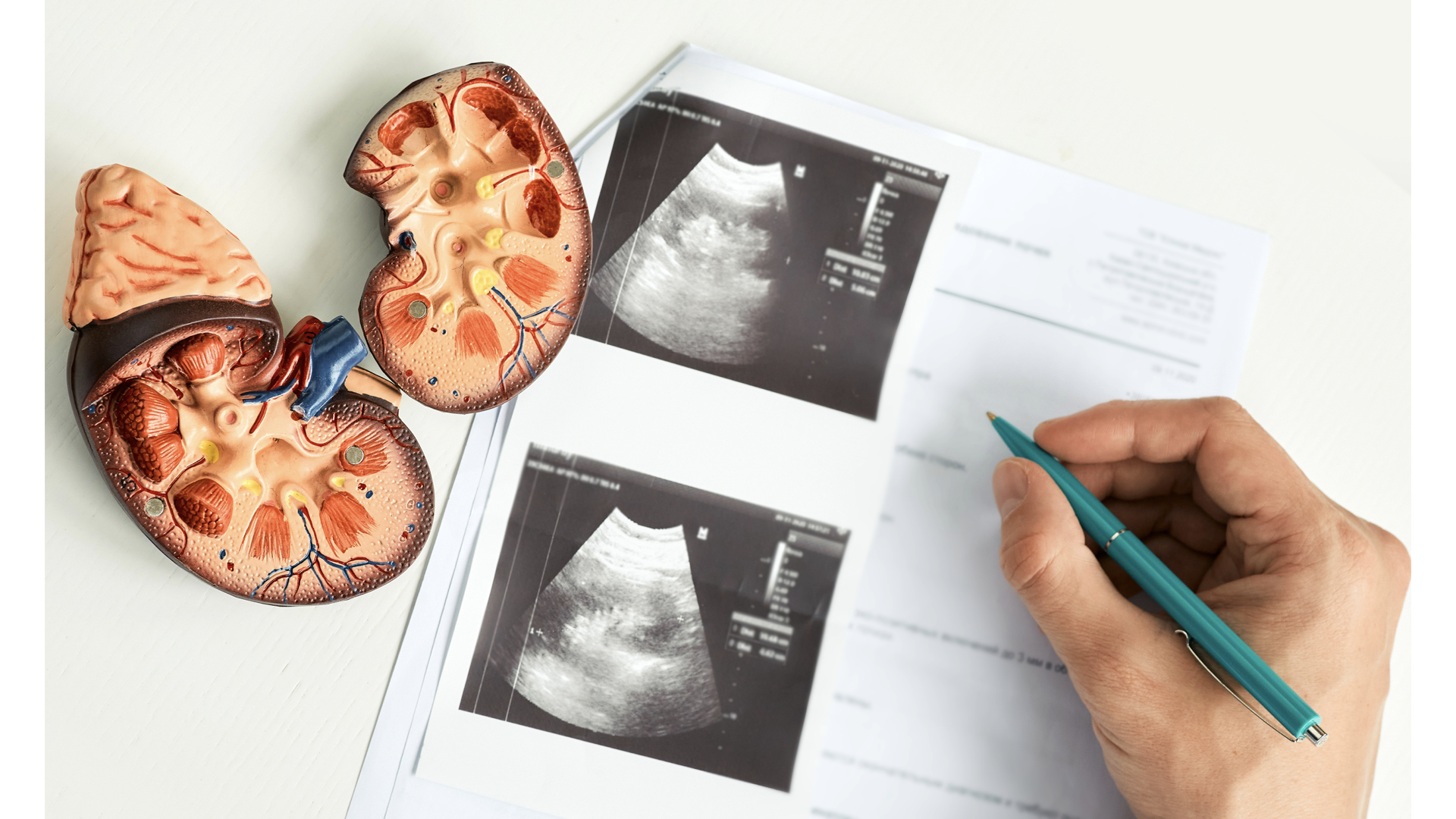 Kidney ultrasound image