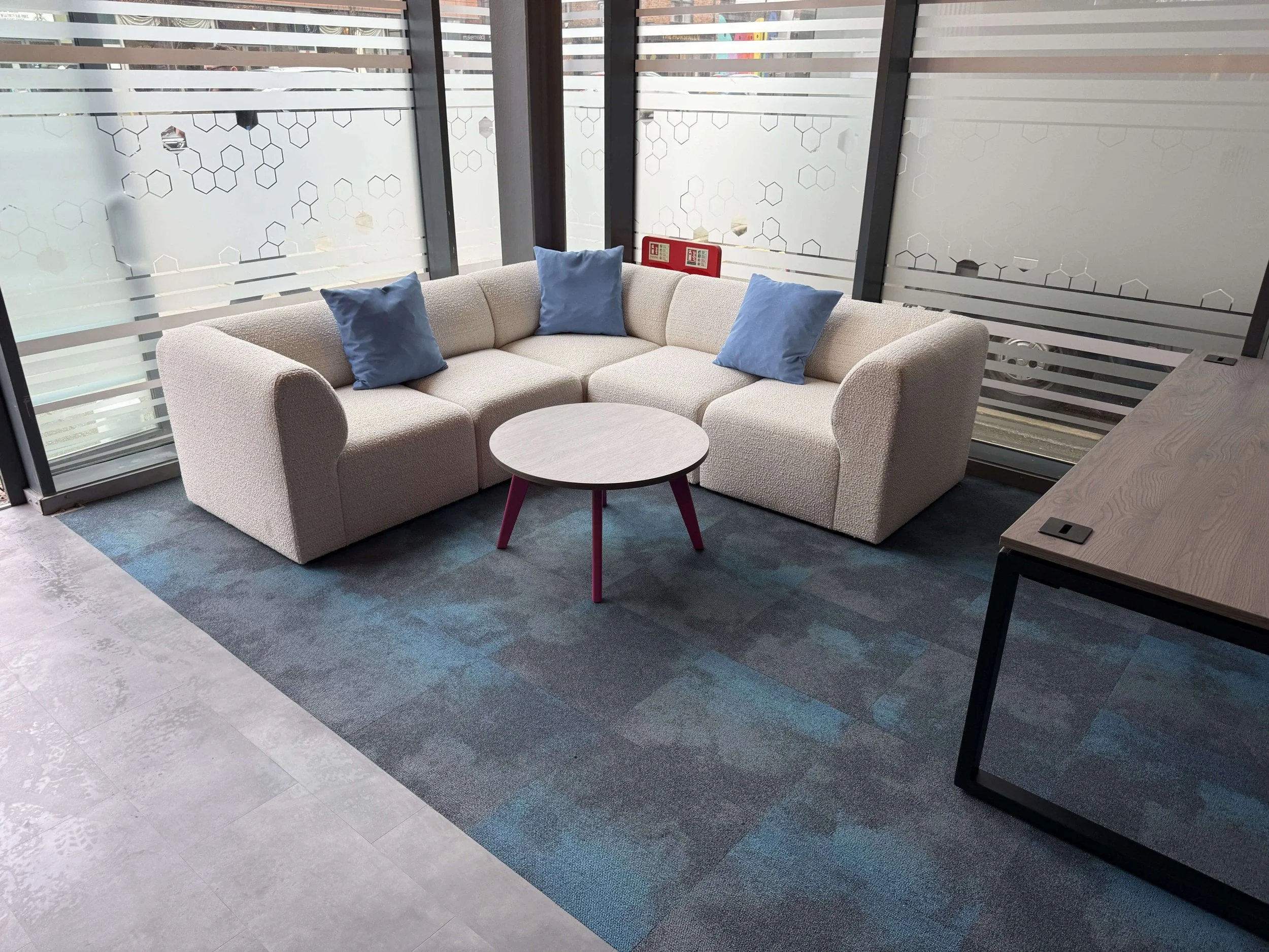 Completed Philip James office fit out in Manchester