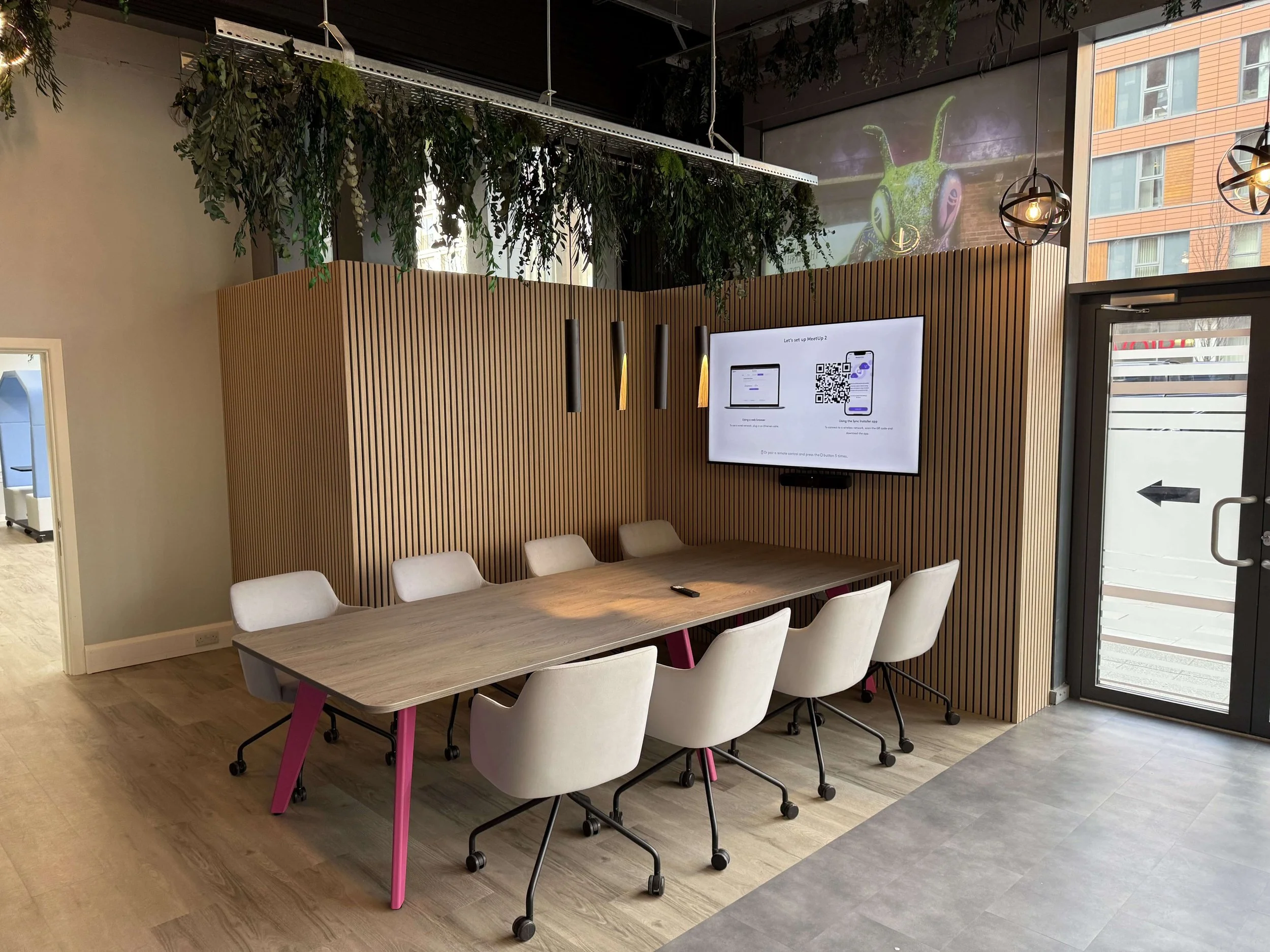 Philip James executive suite and media conferencing space