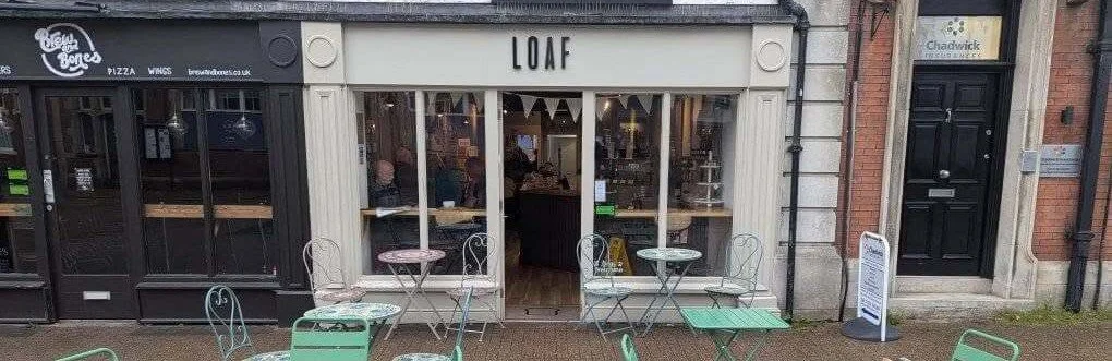 Loaf Café Poulton-le-Fylde interior design by Design Metric