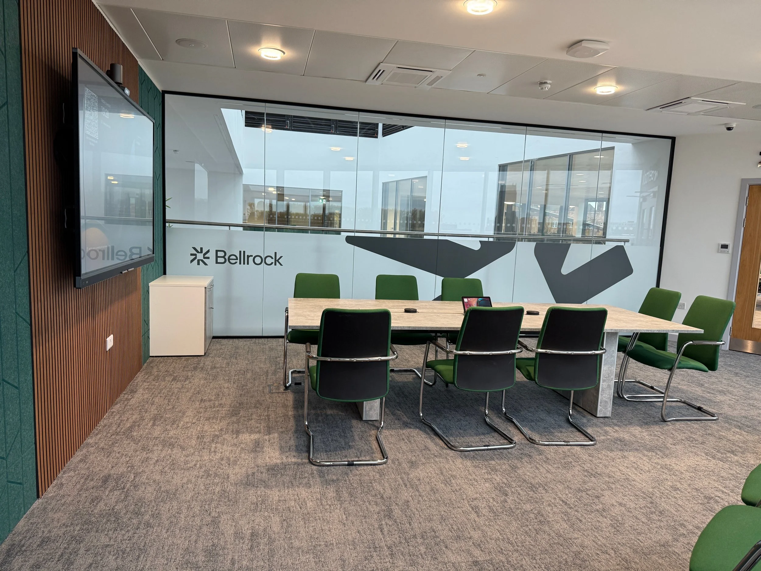 Bellrock Central Tech open plan workspace