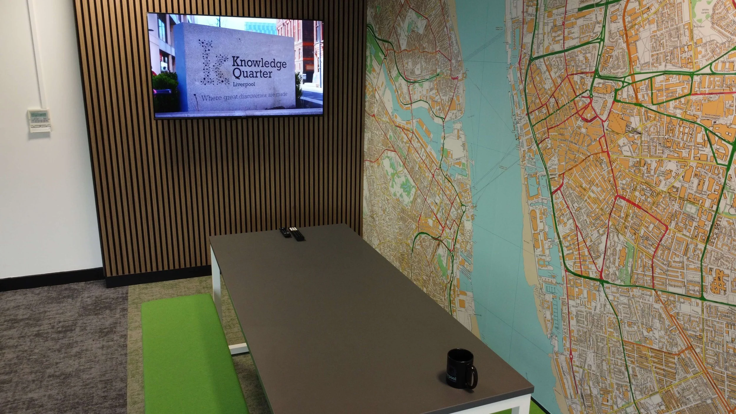 Liverpool Science Park completed office fit out