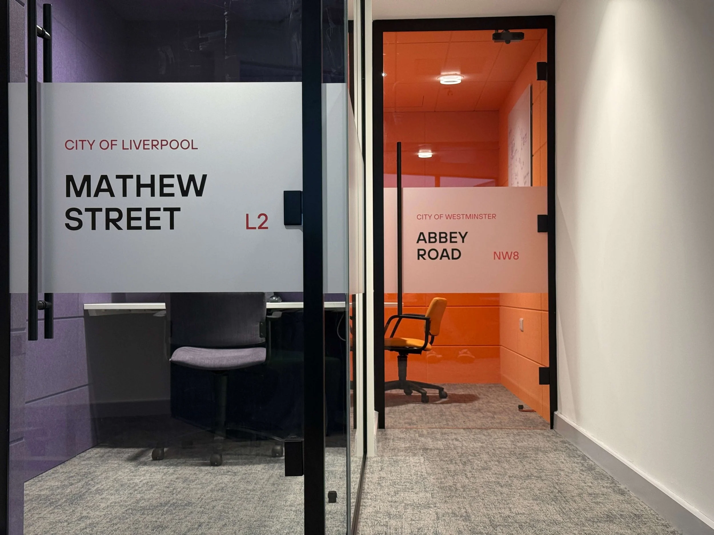 Bellrock Central Tech fit out brief area