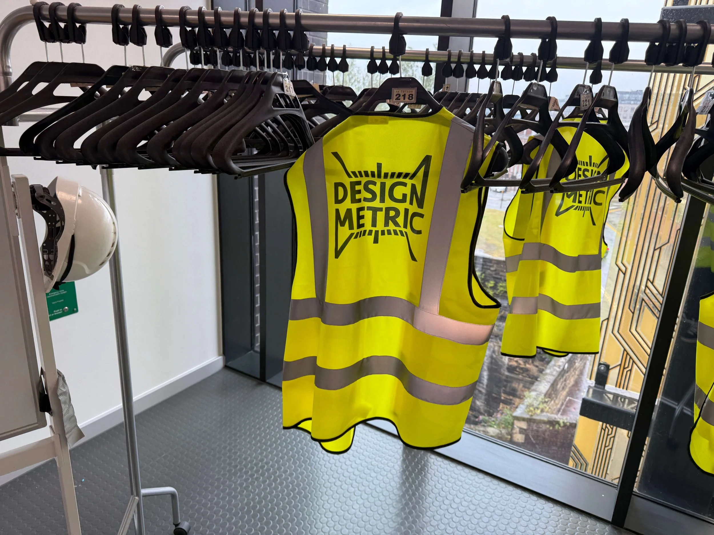 Fit-out site project management board