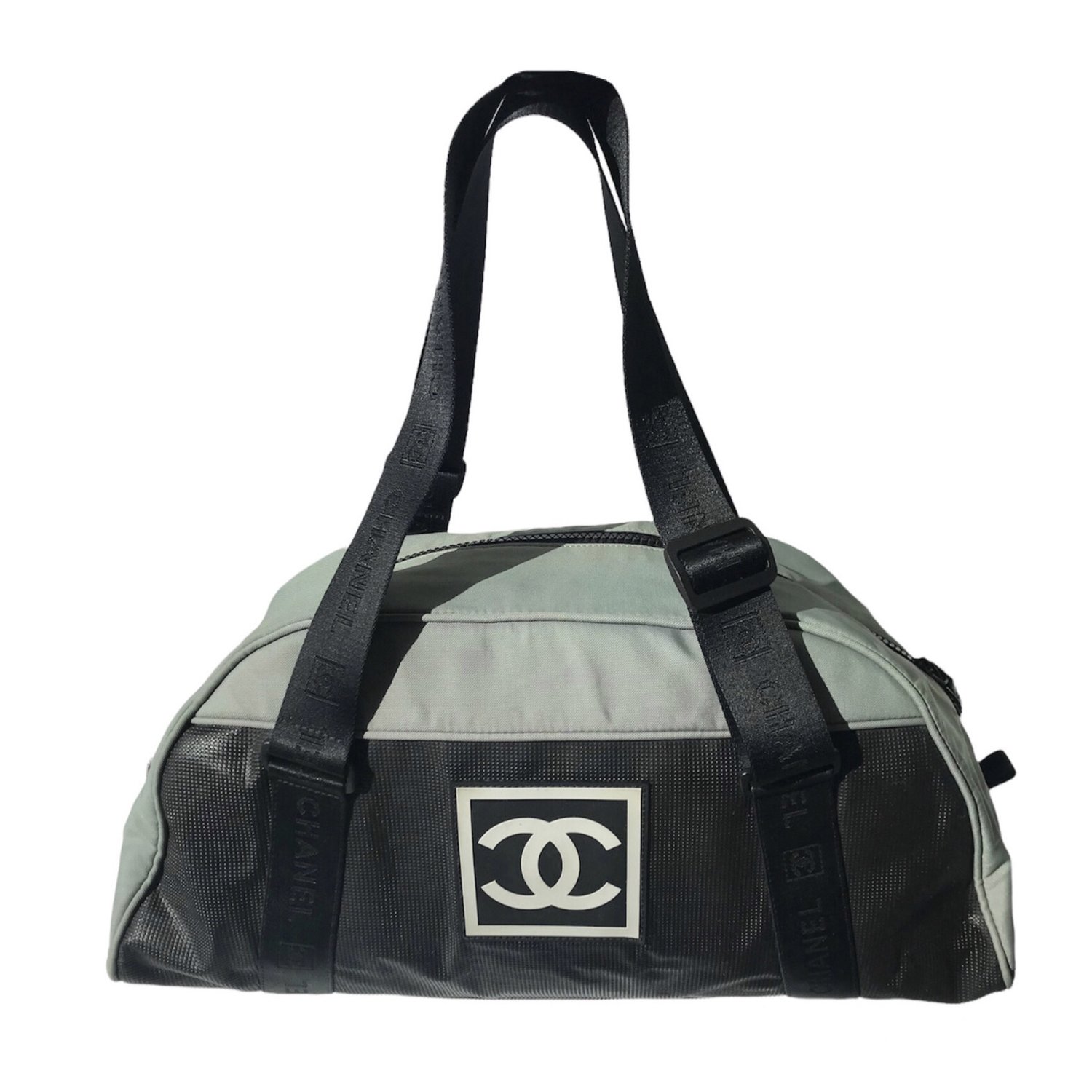 CHANEL CC Logo Sports Bag