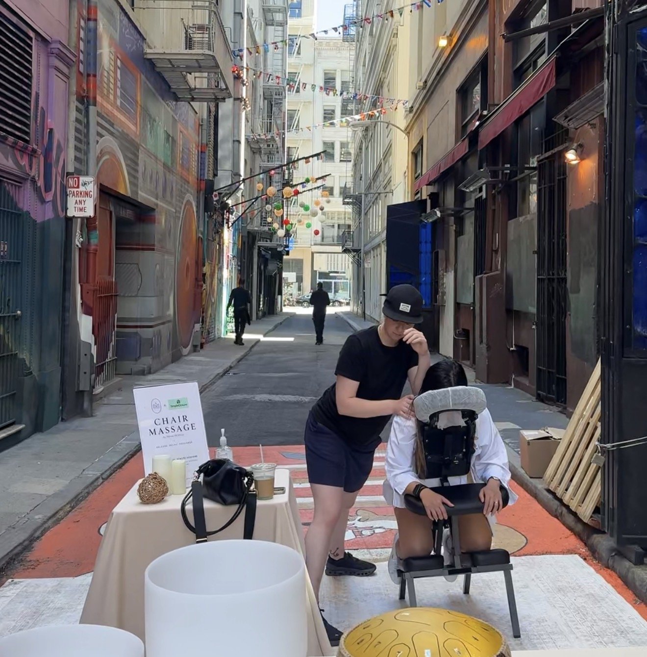 Chair massage for SimpleClosure