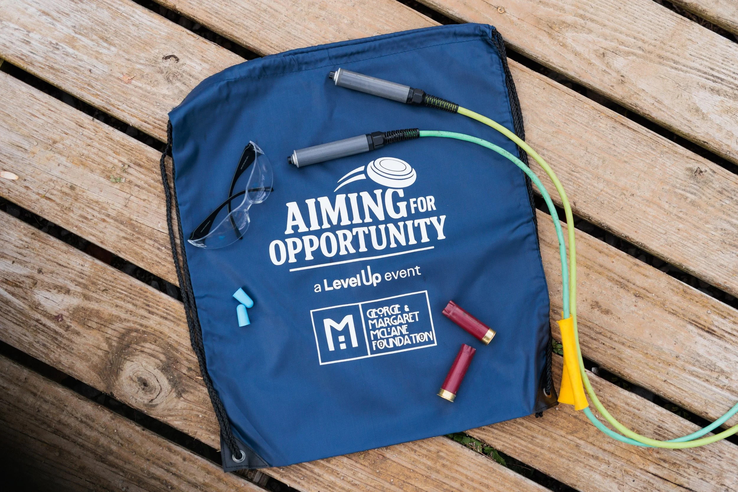 Aiming for Opportunity sporting clays event