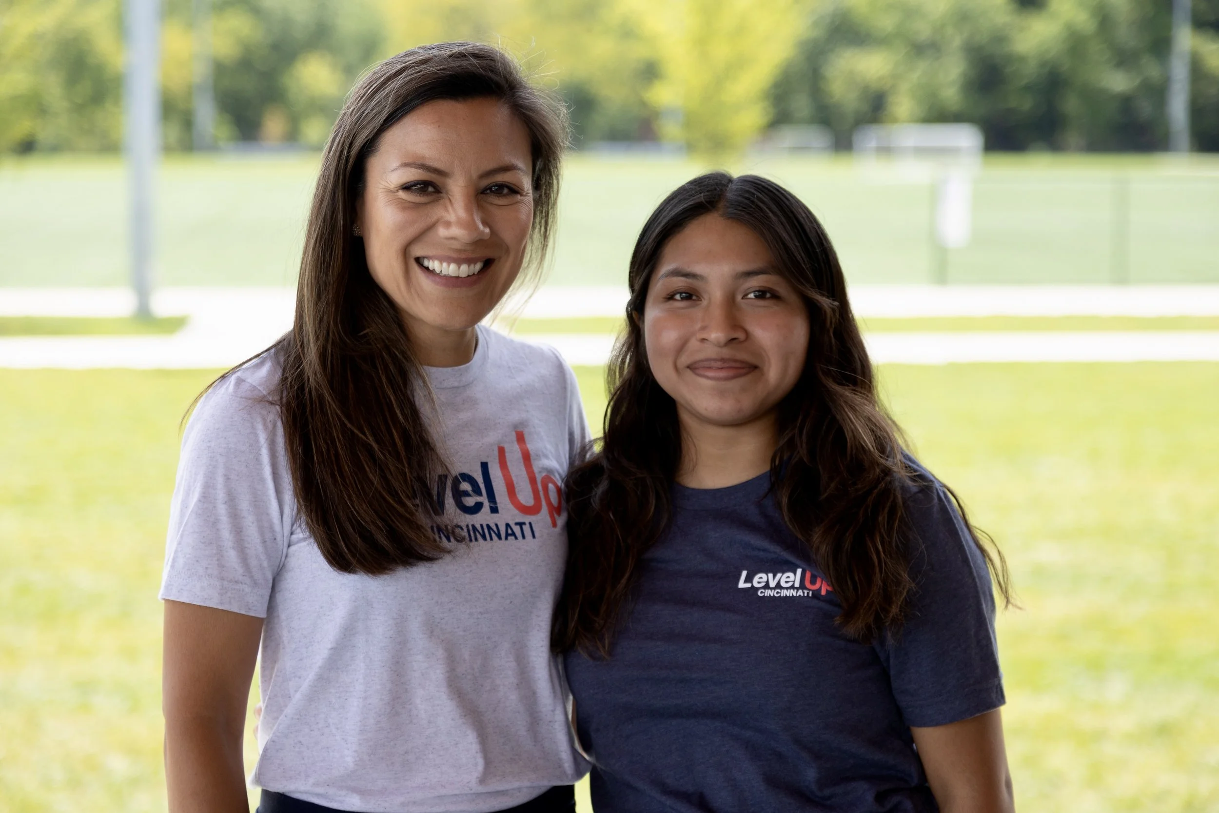 Elena and Martha together, showcasing their successful mentoring relationship