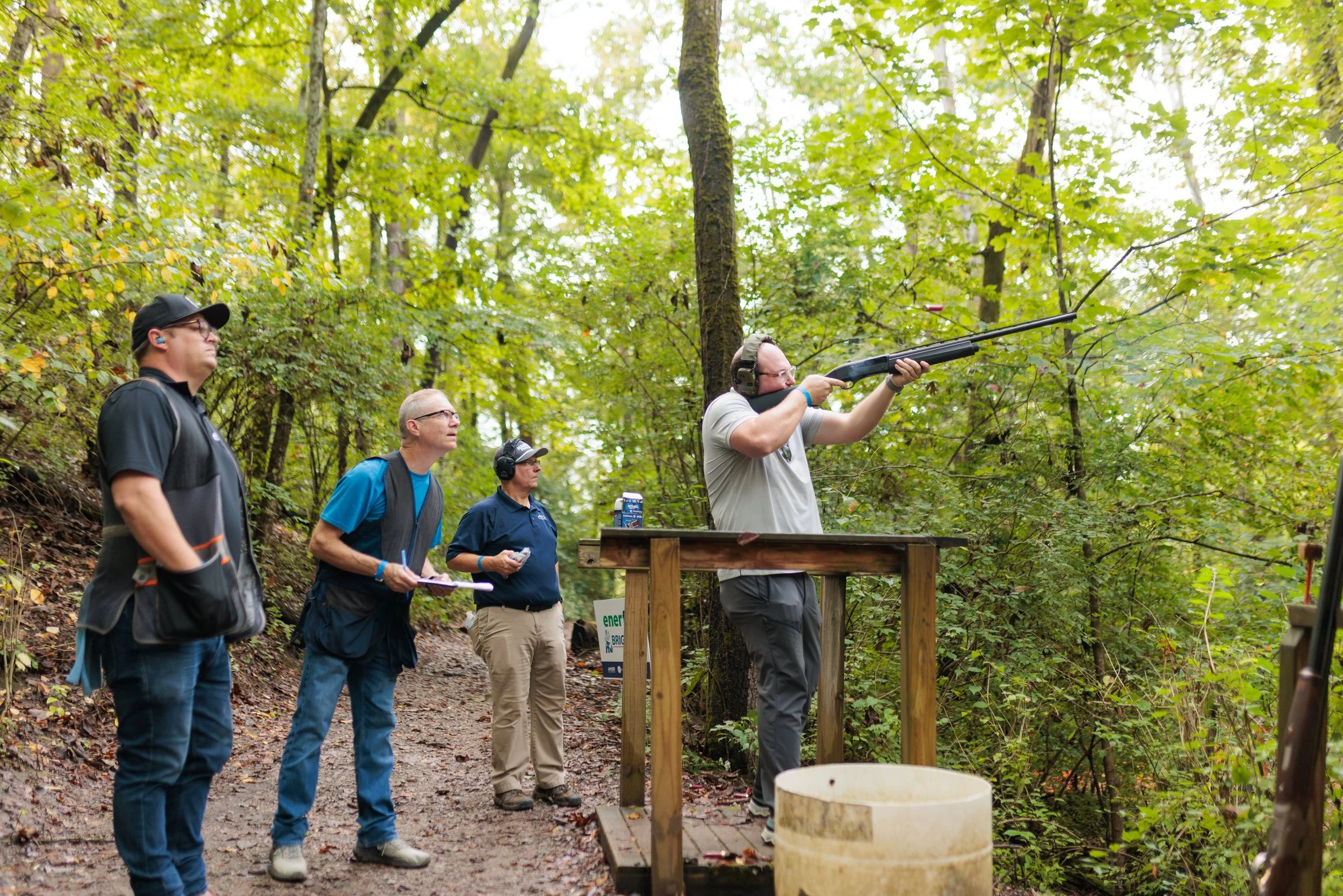 Guests on the course at Aiming for Opportunity