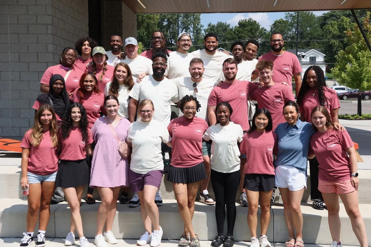 Level Up Cincinnati students and mentors at Match Day 2025