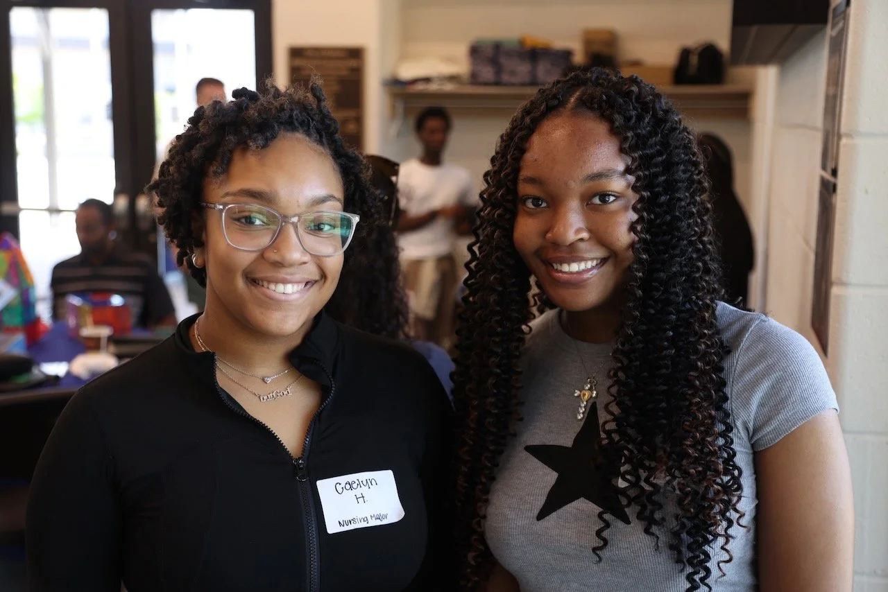 Level Up Cincinnati students at a personal development event