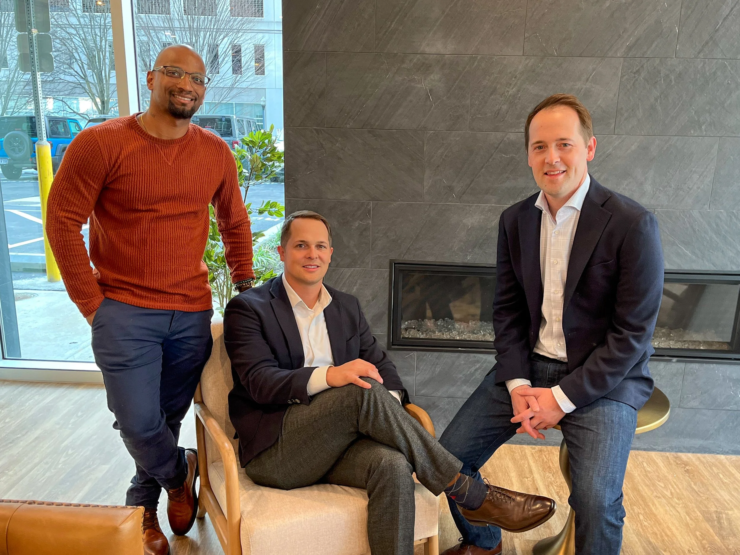 Jim, Mike, and JeRod - the founding team of Level Up Cincinnati