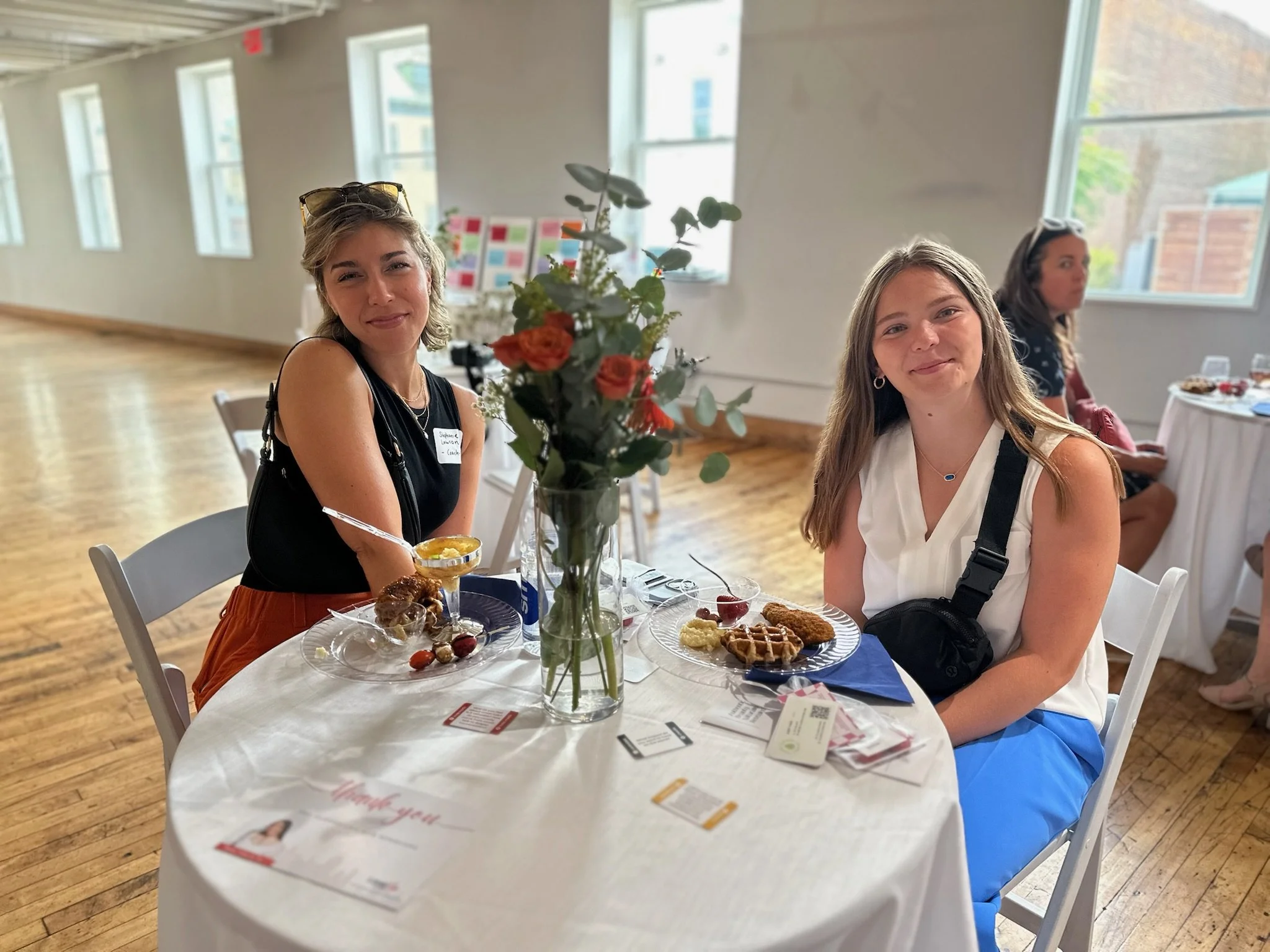 Stephanie and Tricia at Elevating Women