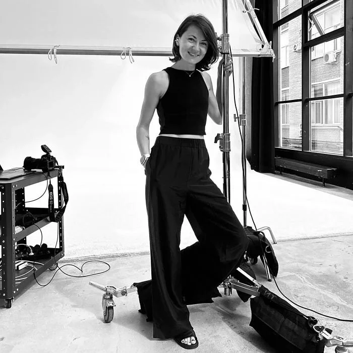 Ann, lead photographer for personal branding at Match Production