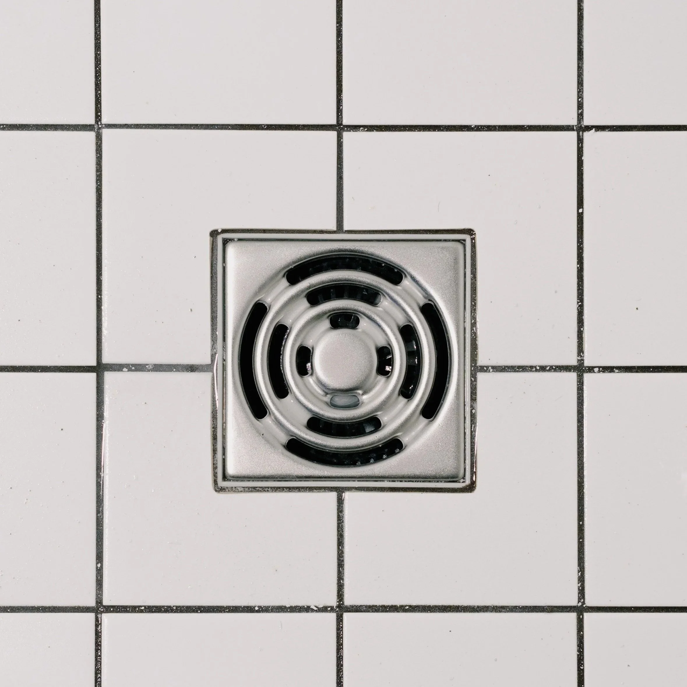 bathroom sink drain emitting hazy green vapor