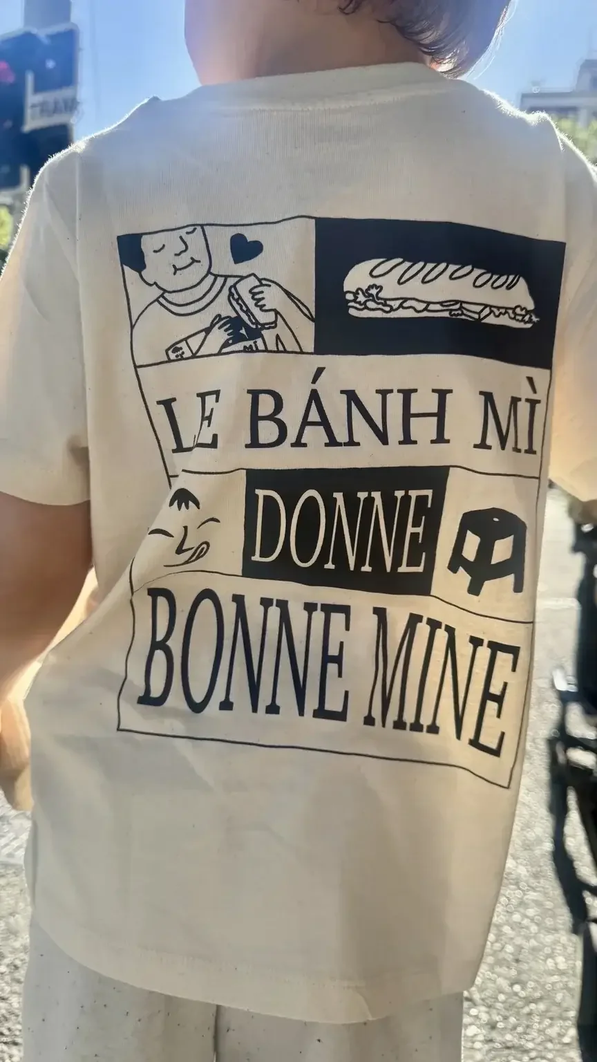 Notre t-shirt : Le Bánh Mì donne bonne mine