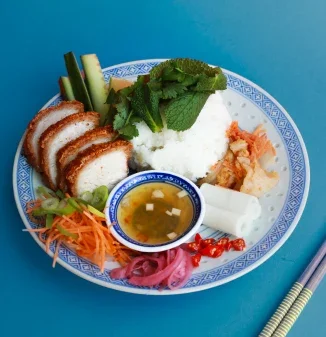 Porc croustillant, servi au Bánh Mì