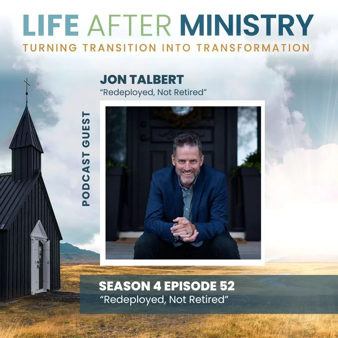 Cover art for Episode 52 of Life After Ministry