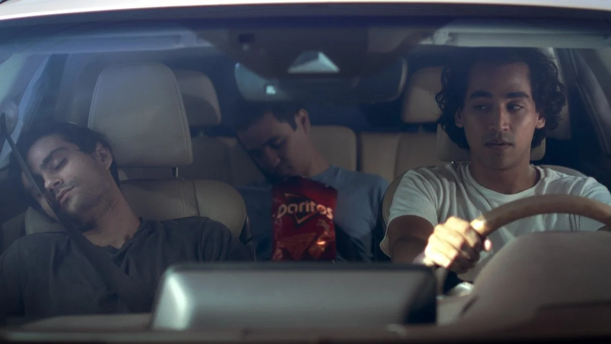 Scene from Doritos: Eyes On The Road