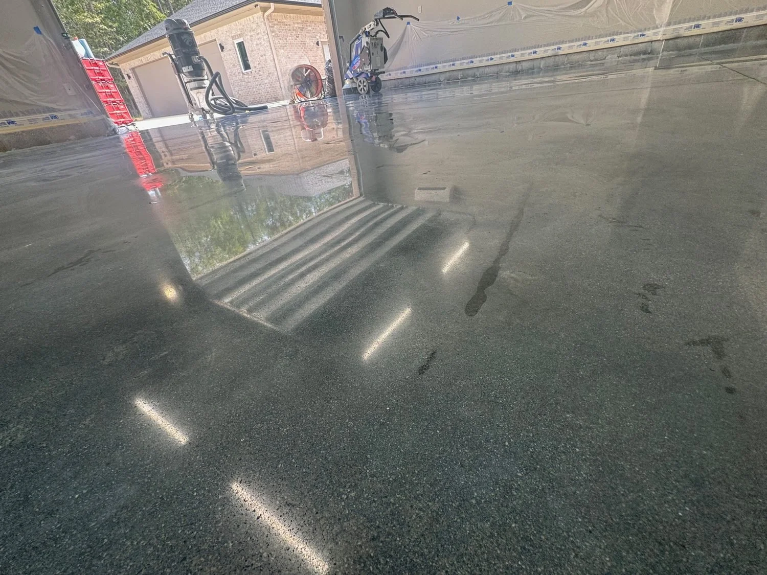 More polished concrete results — RockGrinderz