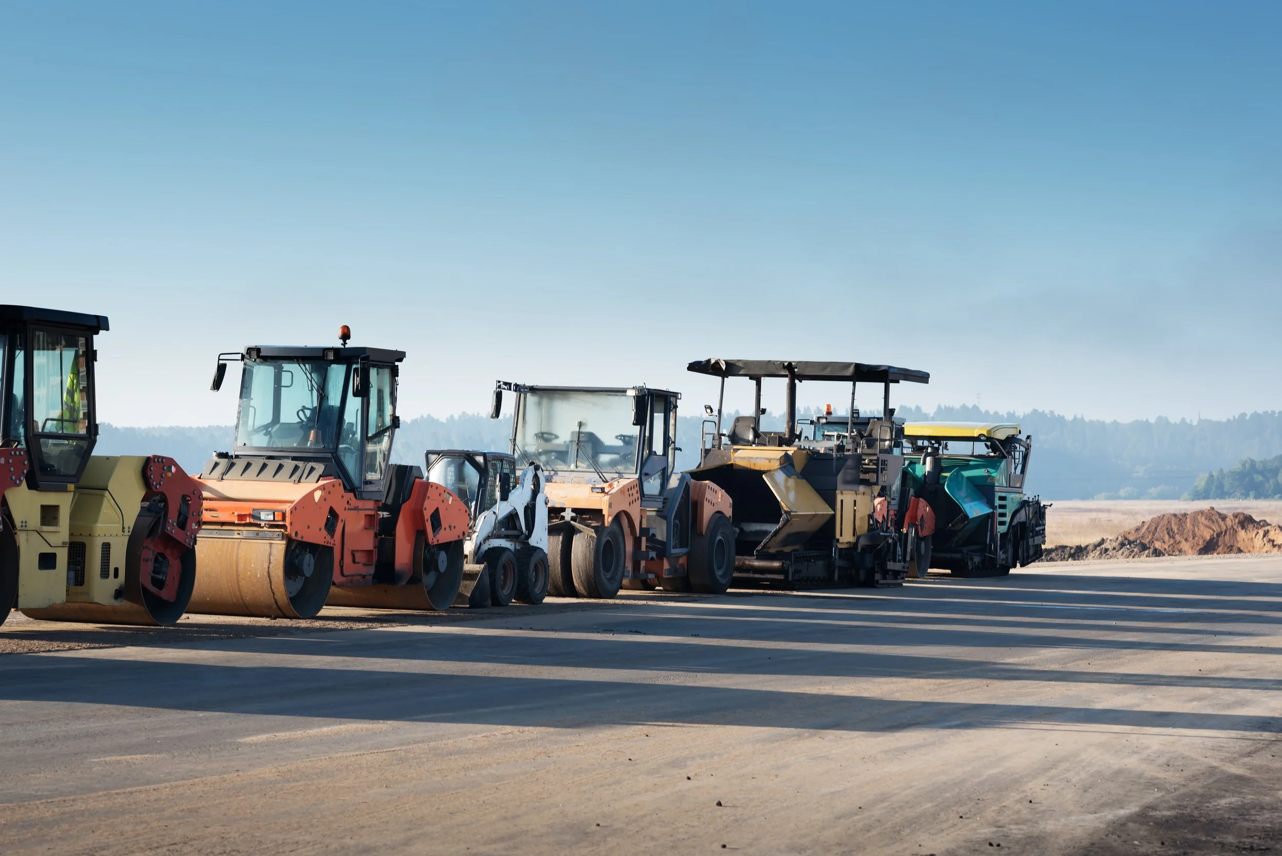 Construction equipment available through JR Capital financing