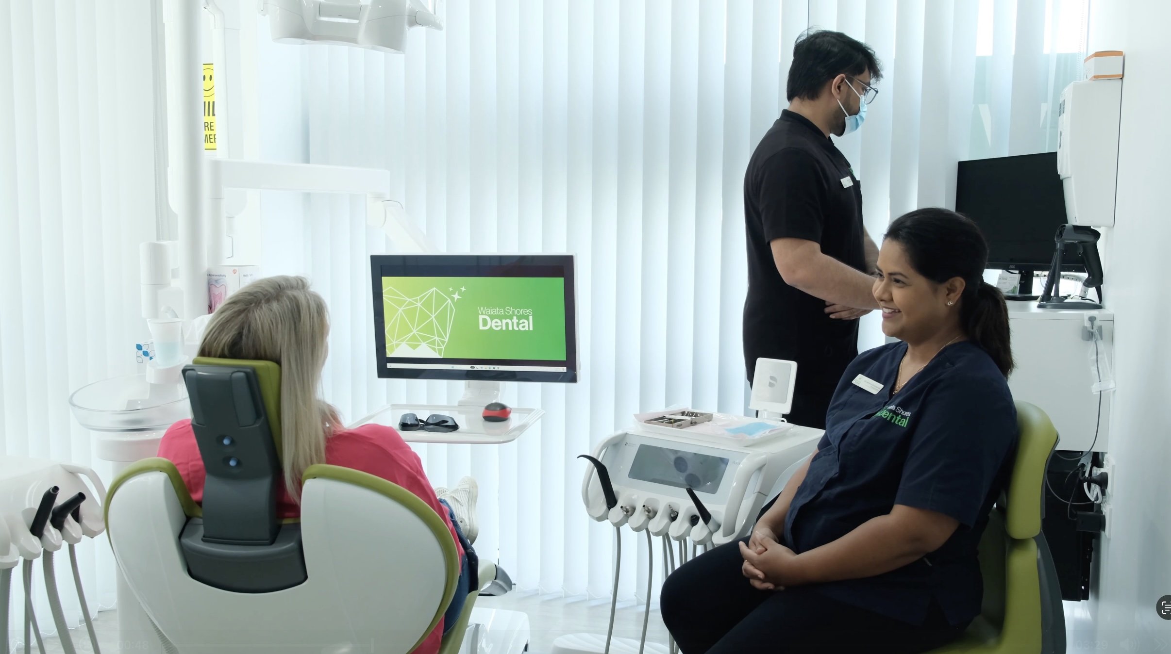 Waiata Shores Dental treatment consultation