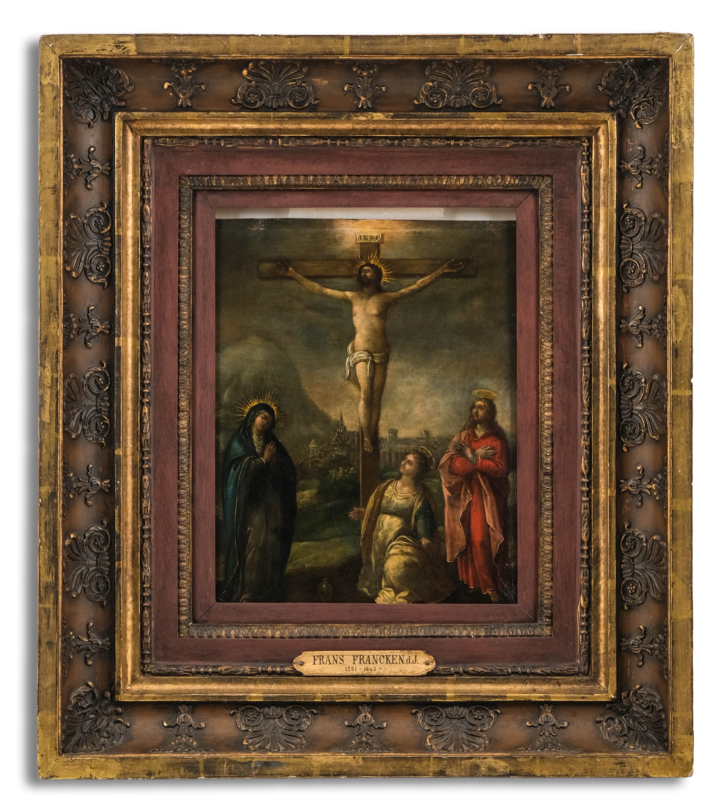 Old Master Religious Painting by Frans Francken II