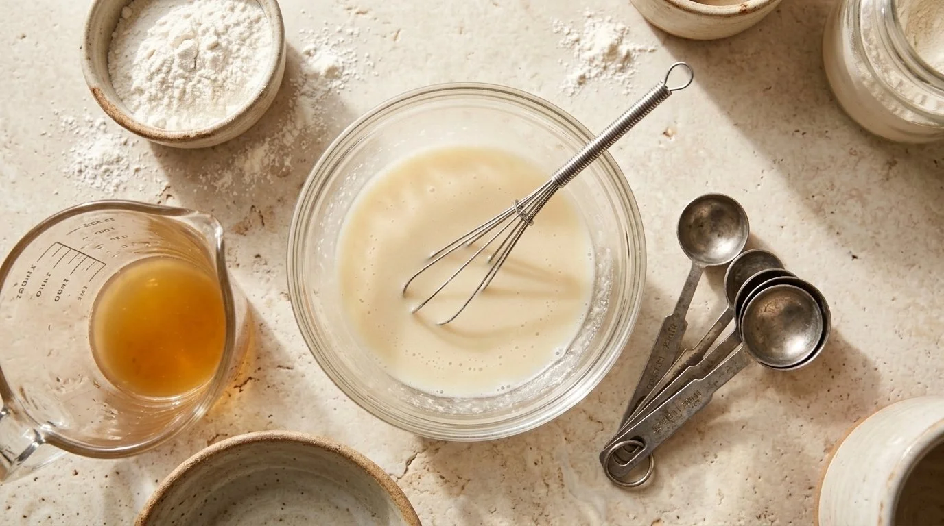 Step 1: Prep Ingredients & Slurry