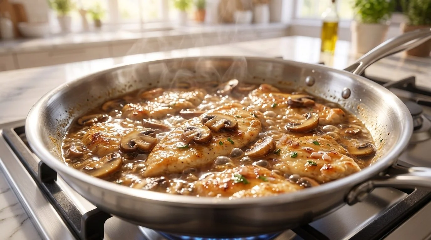 Step 8: Simmer & Thicken