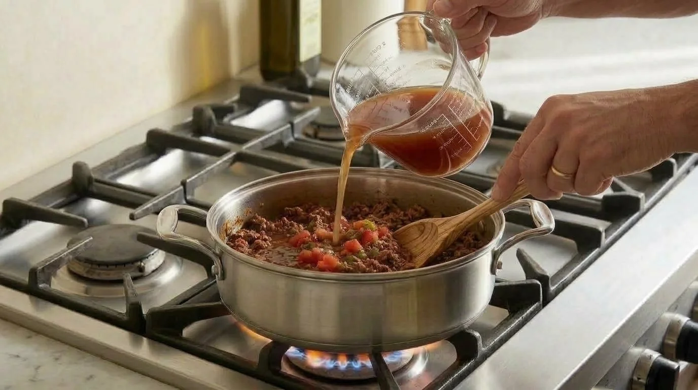 Step 6: Add Liquids